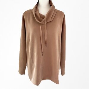 Cable & Gauge Sport Modal Cowl Neck Pullover XL